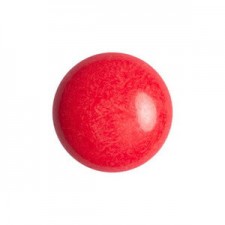 Les perles par Puca® Cabochon 14 mm - Opaque grenadine 02020/32155